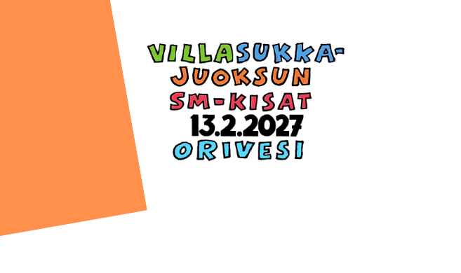 Villasukkajuoksun SM-kilpailut Logo